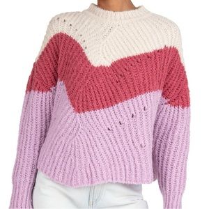 BA&SH Balmy Color-Block Sweater